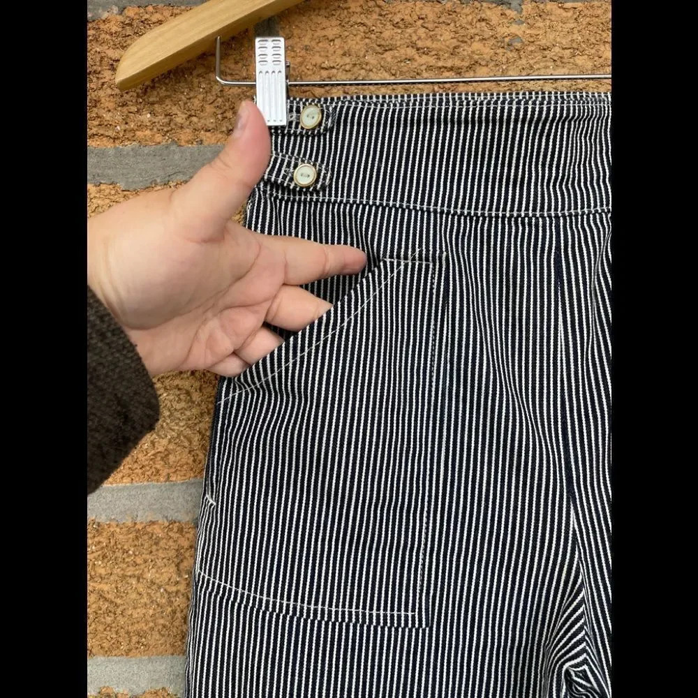 Maje wide leg denim trousers size 4 - Picture 4 of 12